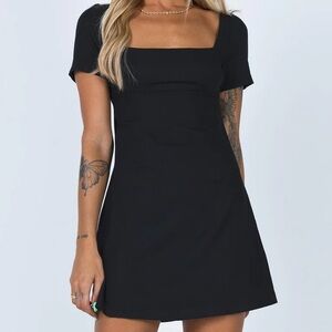 Princess Polly Black Mini Dress
